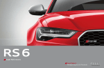 Audi RS 6 Technical data