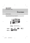 Sharp CD-DH790NH Specifications