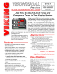 Viking CTG-2 Specifications