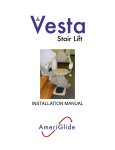 AmeriGlide Powered Stair Climber Installation manual