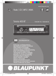 Blaupunkt Toronto 400 BT Technical data