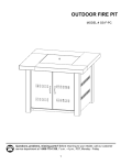 AZ Patio Heaters GS-F-PC Specifications