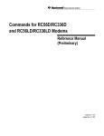 Rockwell RC56LD User`s manual