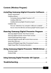 Samsung UF-80DX User`s manual