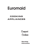 Euromaid BT44 Operating instructions