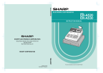 Sharp ER-A530 Instruction manual