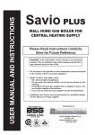 Boyertown Furnace Savio User manual