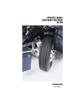 Volvo VHD Operator`s manual