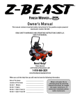 DEK 2-Way Feed Chipper/Shredder Owner`s manual