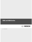 Bosch KBE-335V55-20 Instruction manual