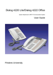 Ericsson DIALOG 4220 User guide