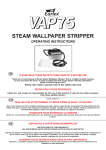 STEAM WALLPAPER STRIPPER