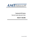 AMT Datasouth Fastmark M7 Series User`s guide