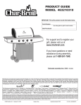Char-Broil 463210310 Product guide
