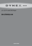 Dynex DX-LTDVD22 Specifications