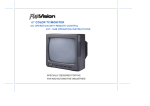 Audiovox AVT-1498 Operating instructions