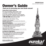 WRAP Vacuum cleaners Operating instructions