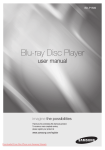 Samsung BD-P1580 User manual