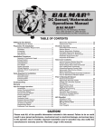 Pura UV1 SERIES Specifications