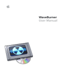 Apple WaveBurner User manual