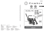 Cembre LD-2EYGR Operating instructions