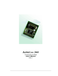 ZWorld Exp-A/D12 User`s manual