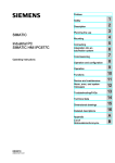 Siemens SIMATIC PANEL PC 877 Operating instructions