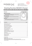 Daewoo DWD-FT1023 Owner`s manual