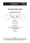 Defiant DF-5416-WH-A Specifications