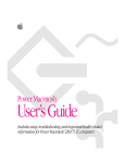 Apple Power Macintosh 5200 LC User`s guide