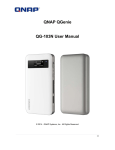 QNAP QG-103N User manual