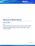 Verint Nextive S5503 User guide