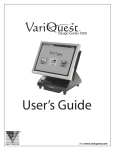 Varitronics Awards Maker 400 User`s guide