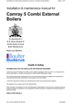 Boulter Camray 5 Technical data