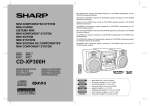 Sharp CD-XP300 - Compact Stereo System Specifications