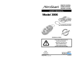 AstroStart 3006 User manual