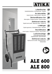 ATIKA ALE 600 Operating instructions