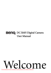 BenQ DC E605 User manual