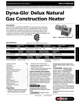 Dyna-Glo RMC-TT30P Operating instructions