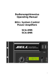 Bell SCA-2MR Specifications