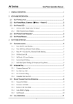 Aristel AV Series Service manual