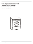 Electrolux Tumble action washer Use & care guide