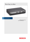 Bosch PLE-10M2-US Operating instructions