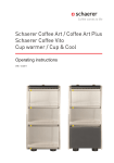Schaerer Coffee art Operating instructions