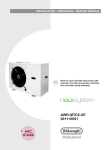 DeLonghi AWR-MTD2-XE Service manual