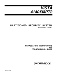 ADEMCO 4140XMPT2 User`s manual