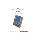 Psion Teklogix Vehicle-Mount Computer 8515 User manual