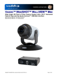 VADDIO WIDESHOT WALLVIEW SR User guide