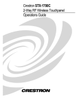 Crestron STRFGWX Specifications