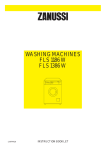 Zanussi FLS 1386 W Specifications